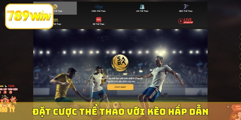 Đặt cược thể thao với kèo hấp dẫn
