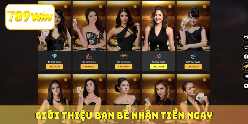 Giới thiệu bạn bè nhận tiền ngay