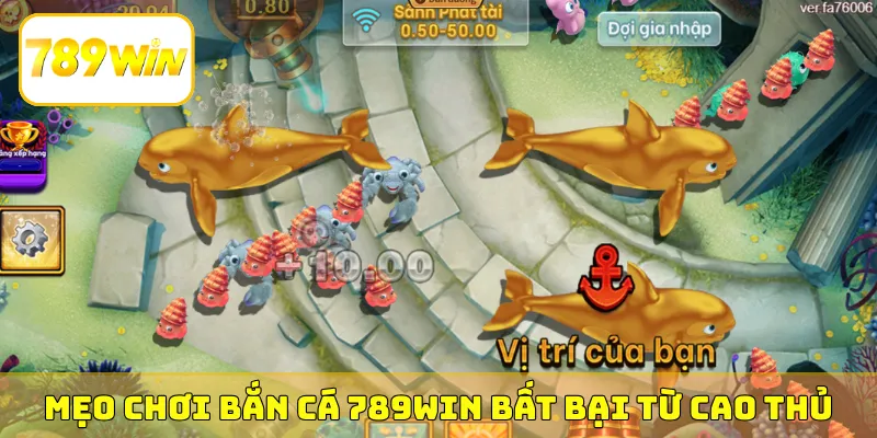 Mẹo chơi bắn cá 789Win bất bại từ cao thủ