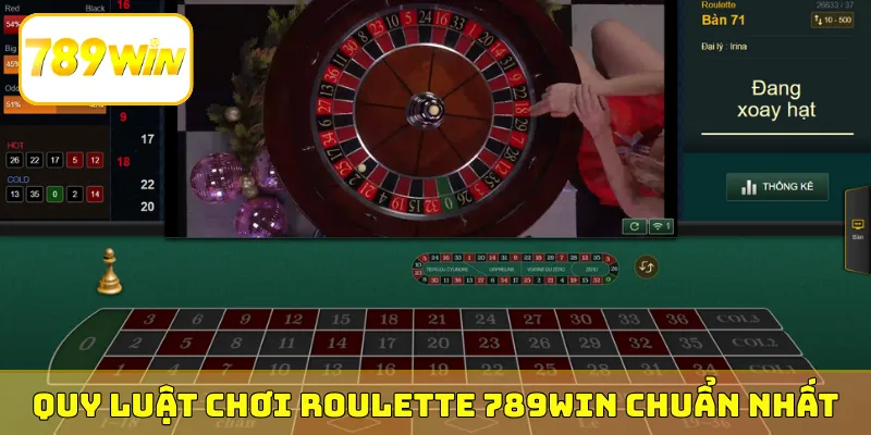 Quy luật chơi Roulette 789Win chuẩn nhất